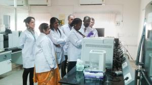 Participants at an Analytical Chemistry Course