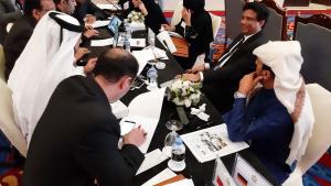 Chemical safety and security specialists at an OPCW seminar in Doha, Qatar