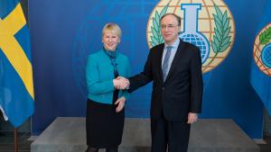 Sweden’s Minister for Foreign Affairs Visits OPCW