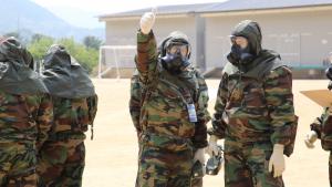 First responders during a regional basic training course in Seoul