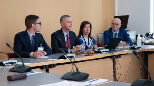 Participants at a workshop on best practices in developing legislative and regulatory frameworks to address chemical security