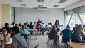 Participants at a training seminar on chemical safety and security management in San José