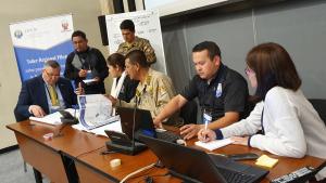 Participants during a Regional Pilot Workshop held in Lima, Peru