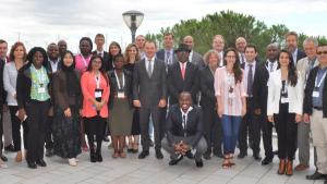 Participants at a workshop on Policy and Diplomacy for Scientists in Trieste