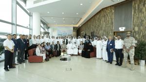 Participants during a training on ports and maritime chemical safety and security management, in Doha