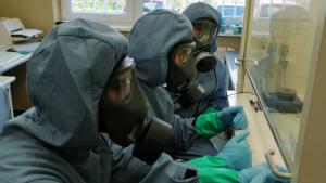 Laboratory Professionals Train with Live Chemical Warfare Agents in Slovakia