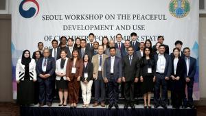 Participants at the 8th Workshop on Peaceful Development and Use of Chemistry