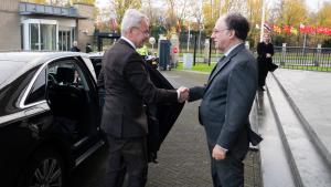 The Director-General of the Organisation for the Prohibition of Chemical Weapons (OPCW), H.E. Mr Fernando Arias, and the Minister of Foreign Affairs of Finland, H.E. Mr. Pekka Haavisto, met today at OPCW headquarters in The Hague.