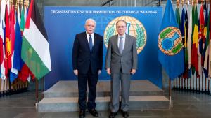 State of Palestine’s Minister of Foreign Affairs Visits OPCW