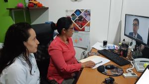 Participants at chemical safety and security management online course