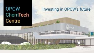 American Chemical Society Contributes $10,000 to Future OPCW Centre for Chemistry and Technology