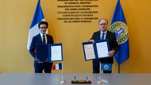 France Contributes €200,000 to Future OPCW Centre for Chemistry and Technology