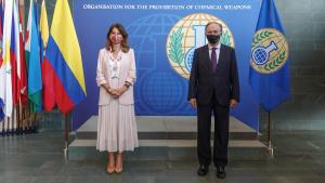 Colombia’s Vice President and Minister of Foreign Affairs visits the OPCW 