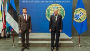 OPCW Director-General meets Secretary General of Ministry of Foreign Affairs of Estonia