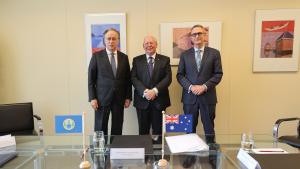 Australia’s Director-General of the Safeguards and Non-Proliferation Office visits the OPCW