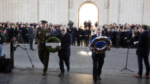 OPCW Director-General visits Belgium on Remembrance Day