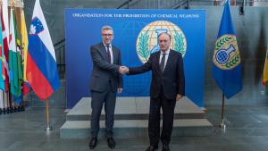 OPCW Director-General receives Slovenian Ministry of Foreign Affairs State Secretary
