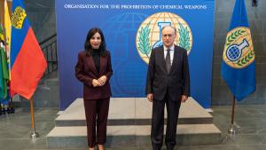 Minister of Foreign Affairs of Liechtenstein meets with OPCW Director-General 