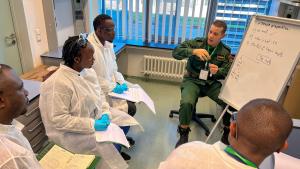 Experts from African countries enhance specialised skills in sampling and analysis of highly toxic chemicals