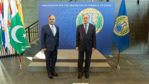 OPCW Director-General meets with Foreign Secretary of the Islamic Republic of Pakistan, H.E. Dr Asad Majeed Khan
