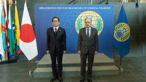 OPCW Director-General meets with Japan’s Vice Minister of Defence for International Affairs  