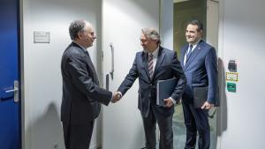Ambassador Fernando Arias, Director-General of the OPCW, meets with H.E. Mr Basat Öztürk, Director General for OSCE, Arms Control and Disarmament of the Ministry of Foreign Affairs of the Republic of Türkiye