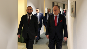 Ambassador Fernando Arias, Director-General of the OPCW meets with H.E. Mr Ararat Mirzoyan, Foreign Minister of Armenia