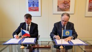 H.E. Mr René Miko, Permanent Representative of Czechia to the OPCW, and Ambassador Fernando Arias, Director-General of the OPCW