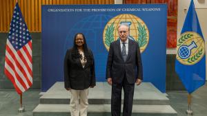 OPCW Director-General meets with the US Under Secretary of State Ms Bonnie Jenkins