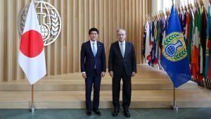 Parliamentary Vice-Minister of Defense of Japan and the OPCW Director-General