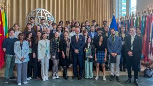 European Youth Parliament (EYP) delegates visit OPCW