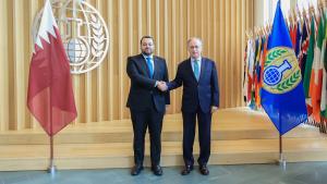 OPCW Director-General receives Qatar’s Minister of State for Foreign Affairs 