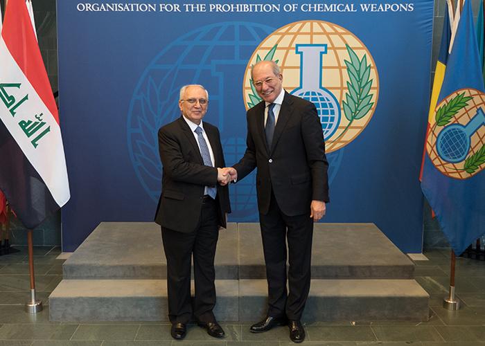 OPCW Director-General Congratulates Iraq on Complete Destruction of Chemical Weapons Remnants | OPCW