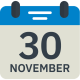 30 November